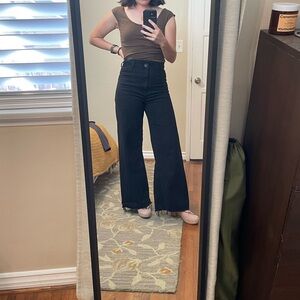 Zara High-waisted ZW sailor jeans